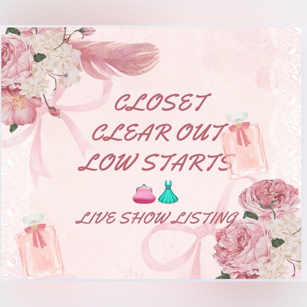 🌺🌸LIVE SHOW LISTING🌸🌺Like this listing to know when I go LIVE!🌸🌺